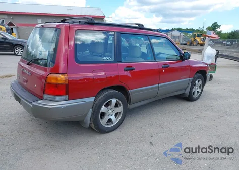 1999 Subaru Forester S z USA, uszkodzony, nr VIN JF1SF6558XH709095